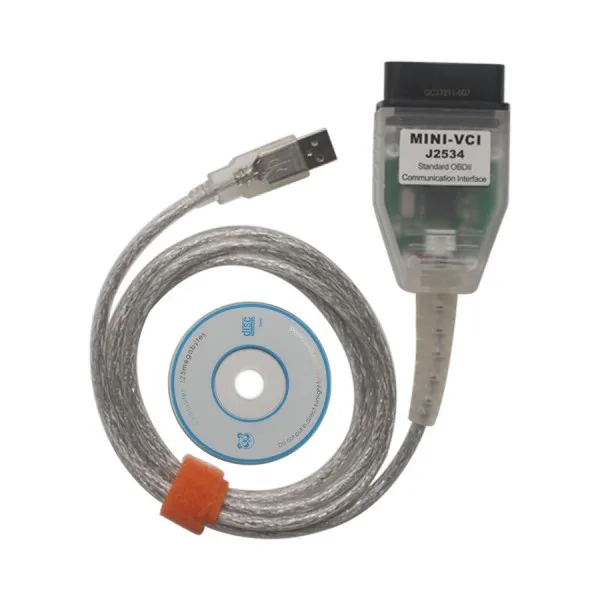 Мини VCI V10.30.029 диагностический интерфейсный кабель для TOYOTA TIS Techstream J2534 OBD2 obd ii obdii obd 2 диагностический сканер Инструменты