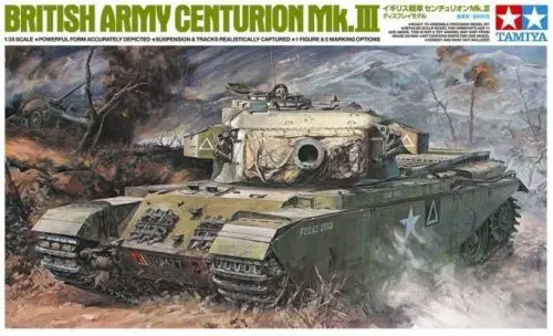 Tamiya 25412 британская армия Второй мировой войны Центурион Mk.III модель танка 1/35