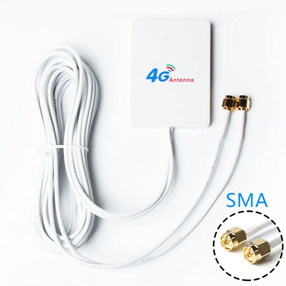 KuWfi 3G/4G LTE антенна 4G Внешние антенны с кабелем 3M для Huawei ZTE роутер модем TS9/ CRC9/ SMA