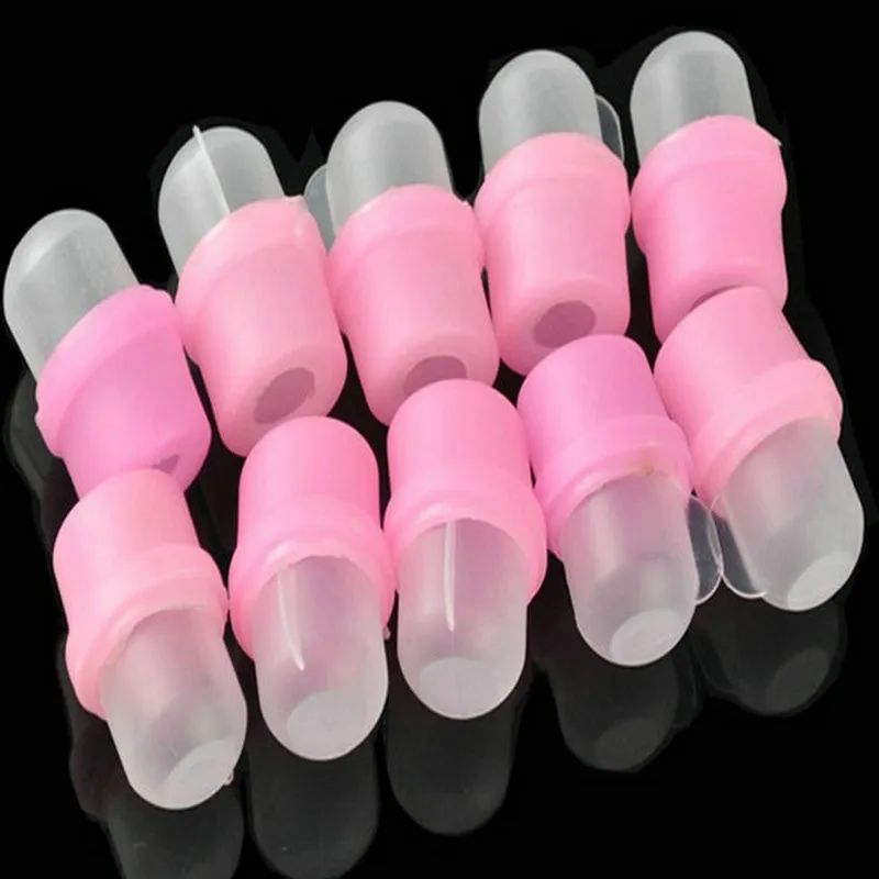 Горячая продажа 10 шт. носоглотители для ногтей снятия лака DIY акриловый УФ-гель