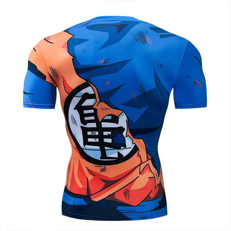 Футболка с длинным рукавом аниме Camiseta Harajuku футболки Vegeta футболка принтом Dragon Ball