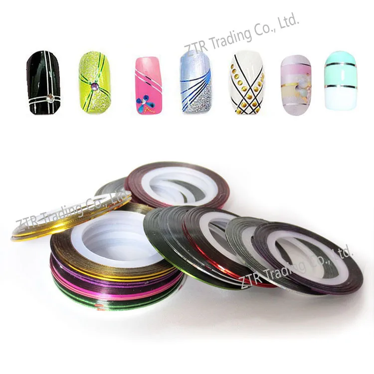 1 шт. клейкая лента для дизайна ногтей 16 цветов|yarn paintings|tape lamptape definition |