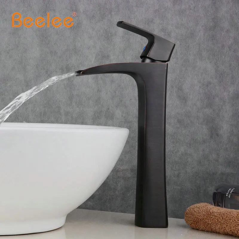 Смеситель Beelee BL0556NH для ванной комнаты кран с креплением на раковину холодной и