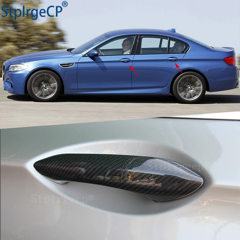 Для BMW M5 F10 2012-2014 Аксессуары 100% натуральное углеродное волокно Автомобильная