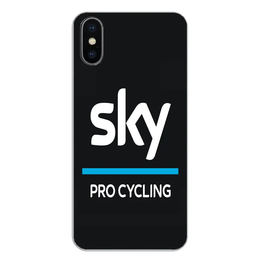 Силиконовый чехол для телефона iPod Touch iPhone 4 4S 5 5S 5C SE 6 6S 7 8 X XR XS Plus MAX Bike Racing Sky Pro Team