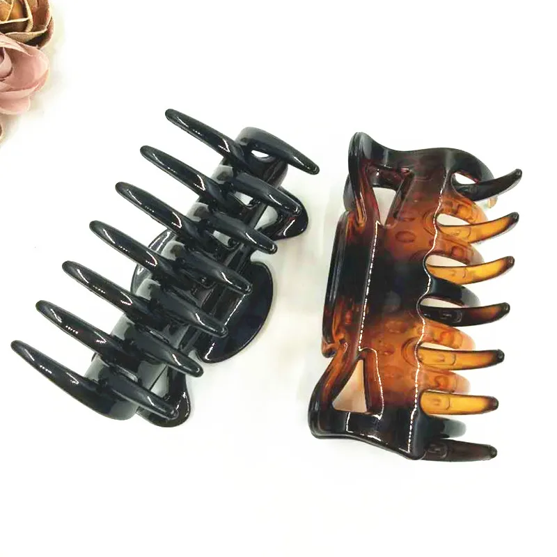 Противоскользящий зажим большие зажимы для волос зажим-краб из ацетата