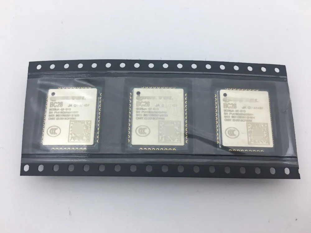 JINYUSHI for 5PCS/LOT BC28JA-02-STD BC28 NBIOT module SMT patch Low power consumption LCC support B1/B3/B8/B5/B20/B28