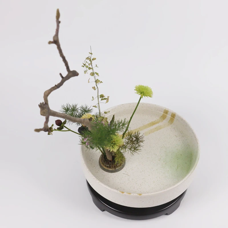 Японские цветы Ikebana гидропоники цветочный горшок настольные вазы керамические