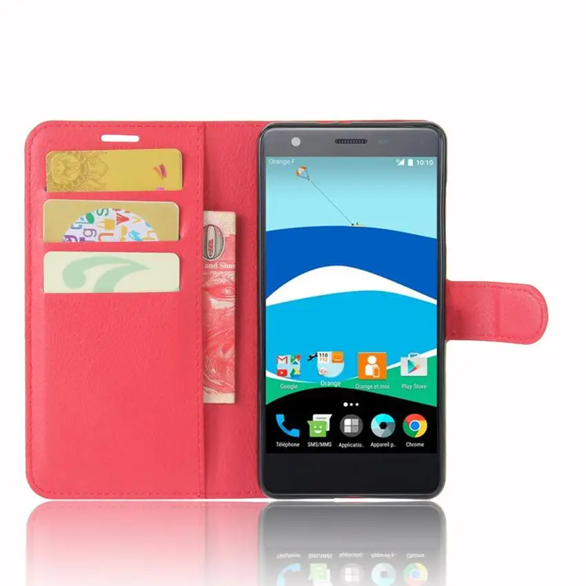 Чехол-Кошелек для zte Blade V770, стильный чехол-книжка из искусственной кожи с текстурой личи для zte Blade V770 BV770, чехол для телефона, чехол s coque Fundas