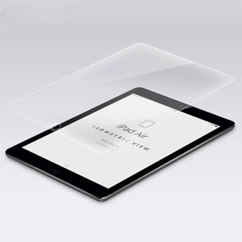 Tempered Glass for iPad Air 1st 0.3mm 2.5D 9H Apple ipad 5 9.7 Screen Protector Protective Tablet Film + Package | Компьютеры и офис