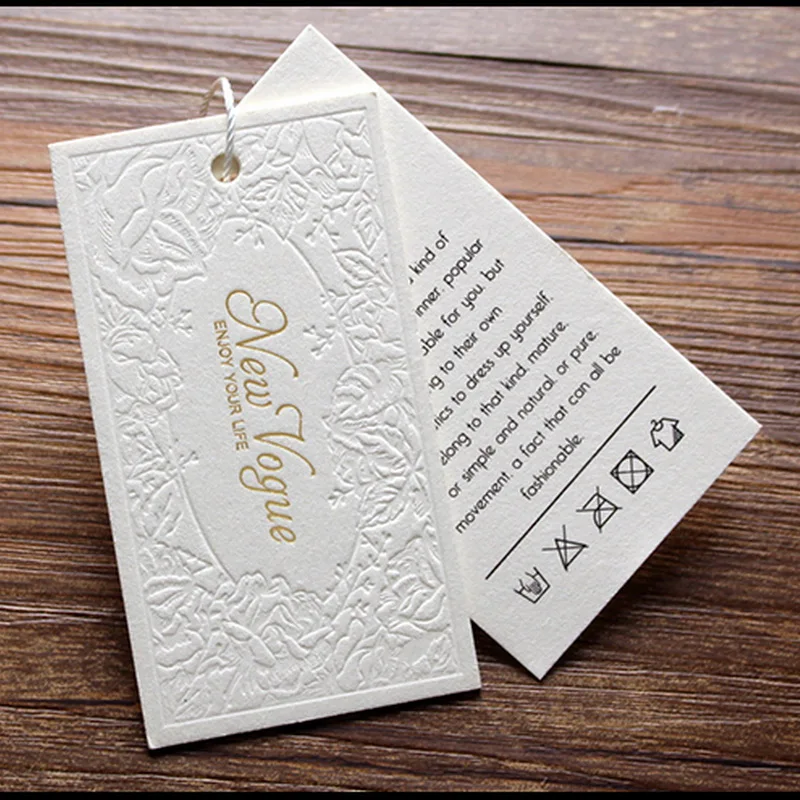Бирка из хлопка для мужчин и женщин толщина 1000 г|clothing tags|card clothing tagstags |