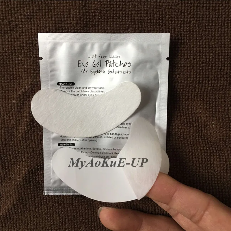 Патчи под глаза для ресниц бумажные патчи макияжа 200 пар|eyelashes under|under eyelashesbest eyelashes