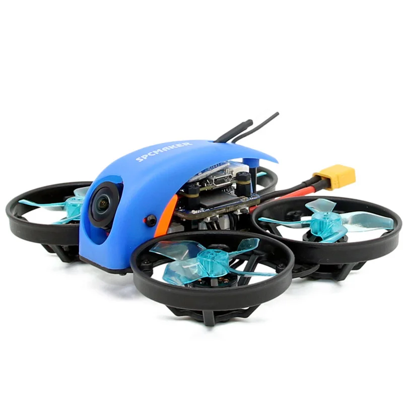 1 шт. SPCMAKER Mini Whale FPV Racing RC Дрон 78 мм 1080P карта записи Fs rx2A/R6DSM/FUTUBA приемник Runcam Split