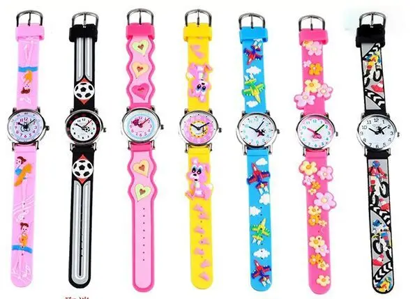 Водонепроницаемые 3D мультфильм самолет мотоцикл кролик балет дизайн аналоговые