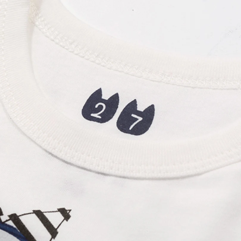 2018 летняя одежда для девочек и мальчиков футболка с короткими рукавами рубашки