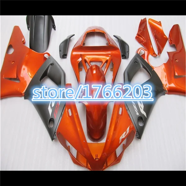 Обтекатели для YZF R1 00 01 YZF-R1 00-01 2000 2001 1000 оранжевые черные ki BBF | Автомобили и