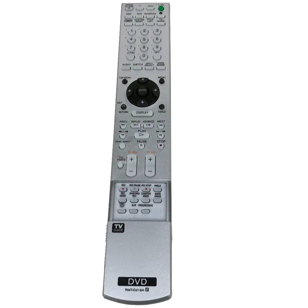 Новая замена RMT D218A для SONY DVD Регистраторы плеер Дистанционное Управление RDRHX715