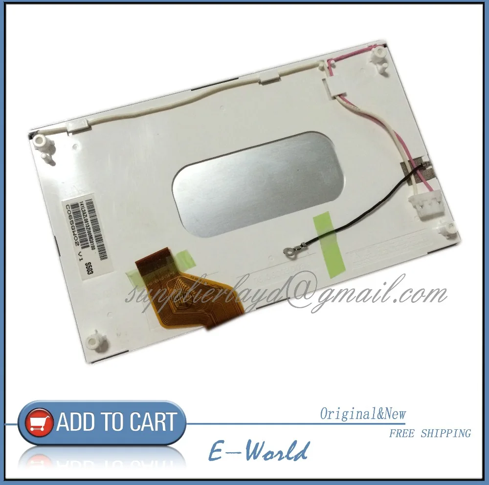 

Original 6.5 inch TFT LCD Screen C065GW02 V1 400(RGB)*234 free shipping