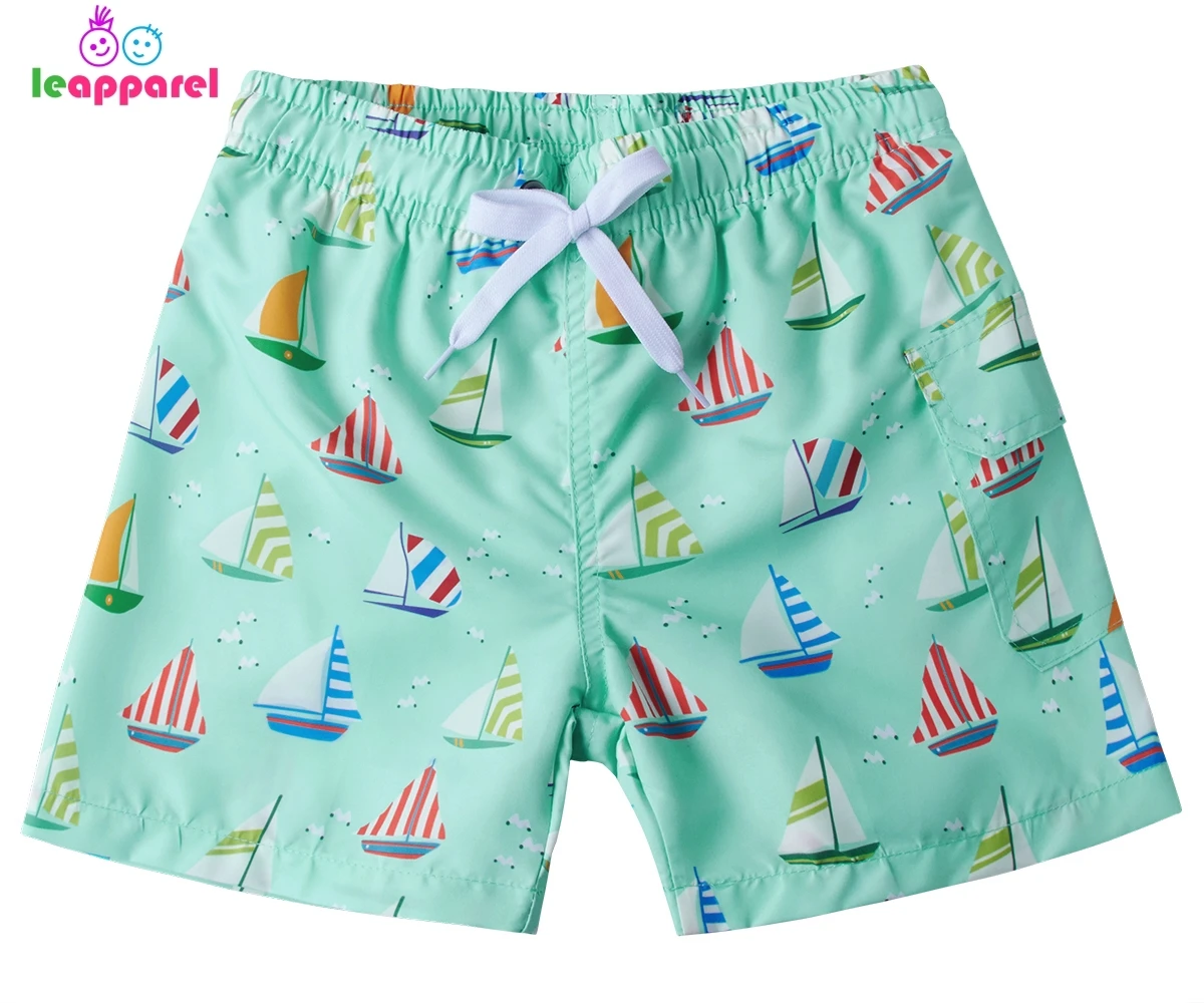 Шорты для мальчиков быстросохнущие 3D пляжные шорты детские плавки купальные