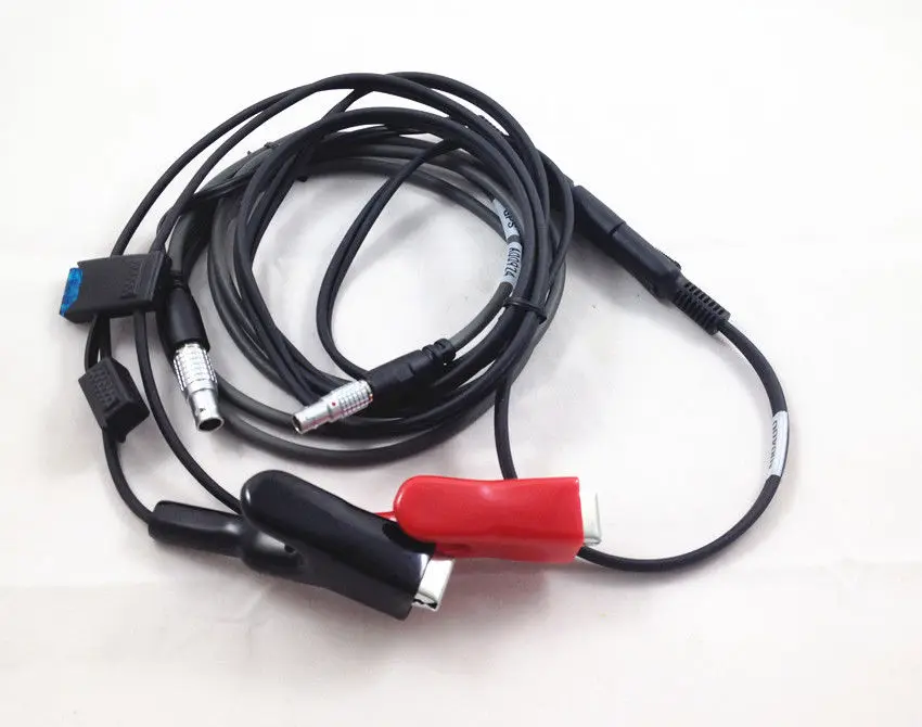Новый внешний кабель питания с зажимами типа крокодил для Trimble GPS PDL HPB |