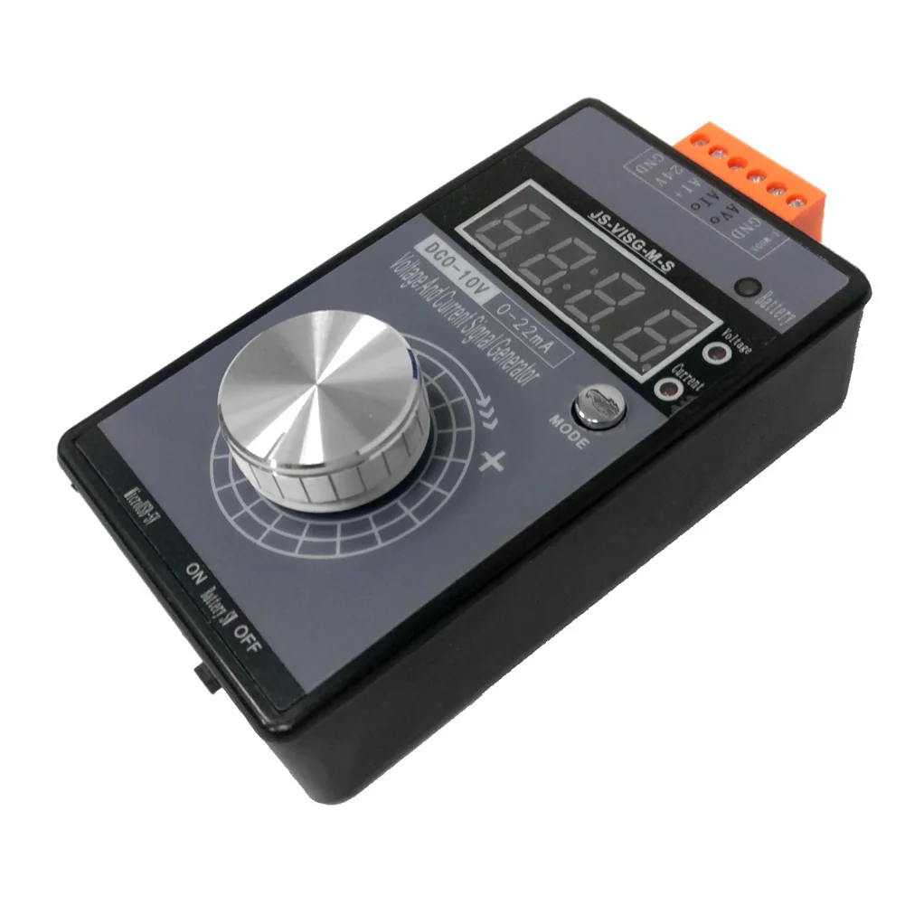 

Digital 0-10V Voltage Signal Generator 0-20mA Current Transmitter Analog Simulator QJS Shop