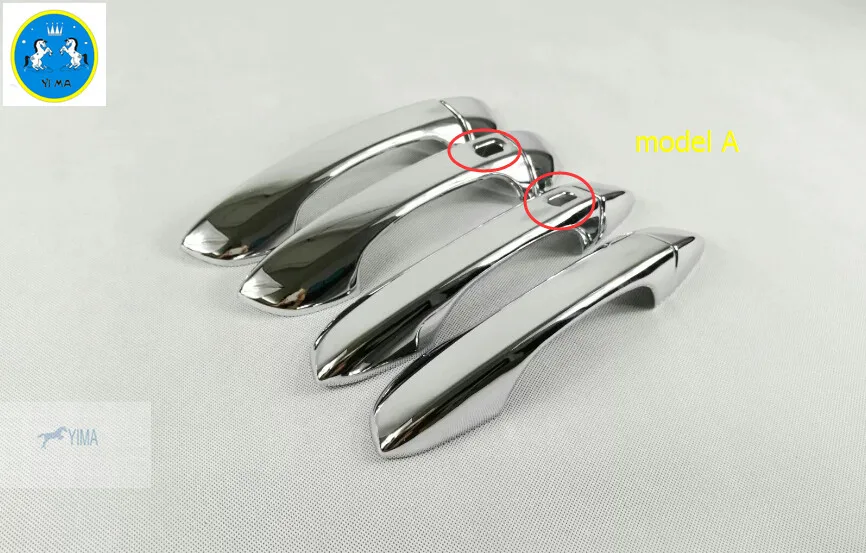 Крышка боковой дверной ручки Yimaautotrims отделка 4 шт./компл. подходит для VW Volkswagen Touran