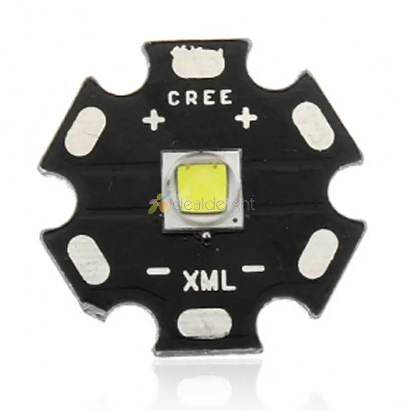 Светодиодный светильник Cree XLamp холодный белый XML2 T6 20 мм Звездный светильник|xm-l2 xml2