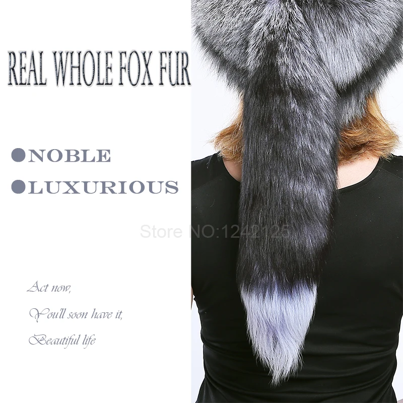 Новая зимняя женская утепленная девочек меха лисы шляпа родитель-ребенок