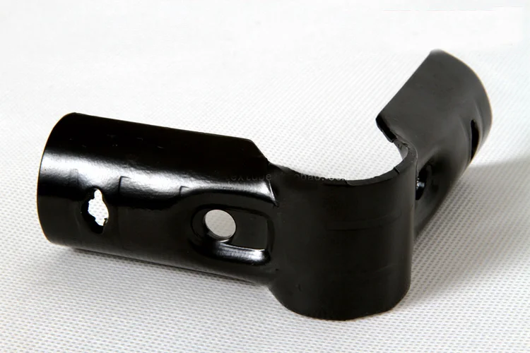 Круглые фитинги для труб черные 28 мм тройник соединительный соединитель 8 шт. |