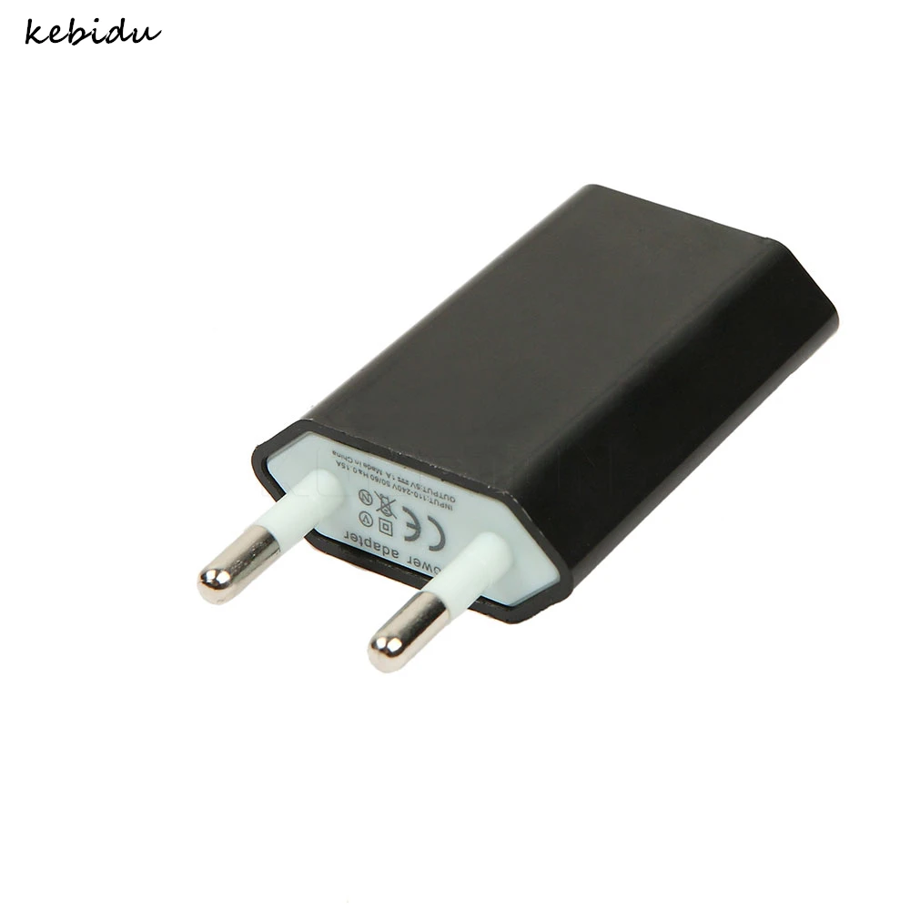 Сетевое зарядное устройство kebidu с USB портом и вилкой для ЕС США адаптер питания