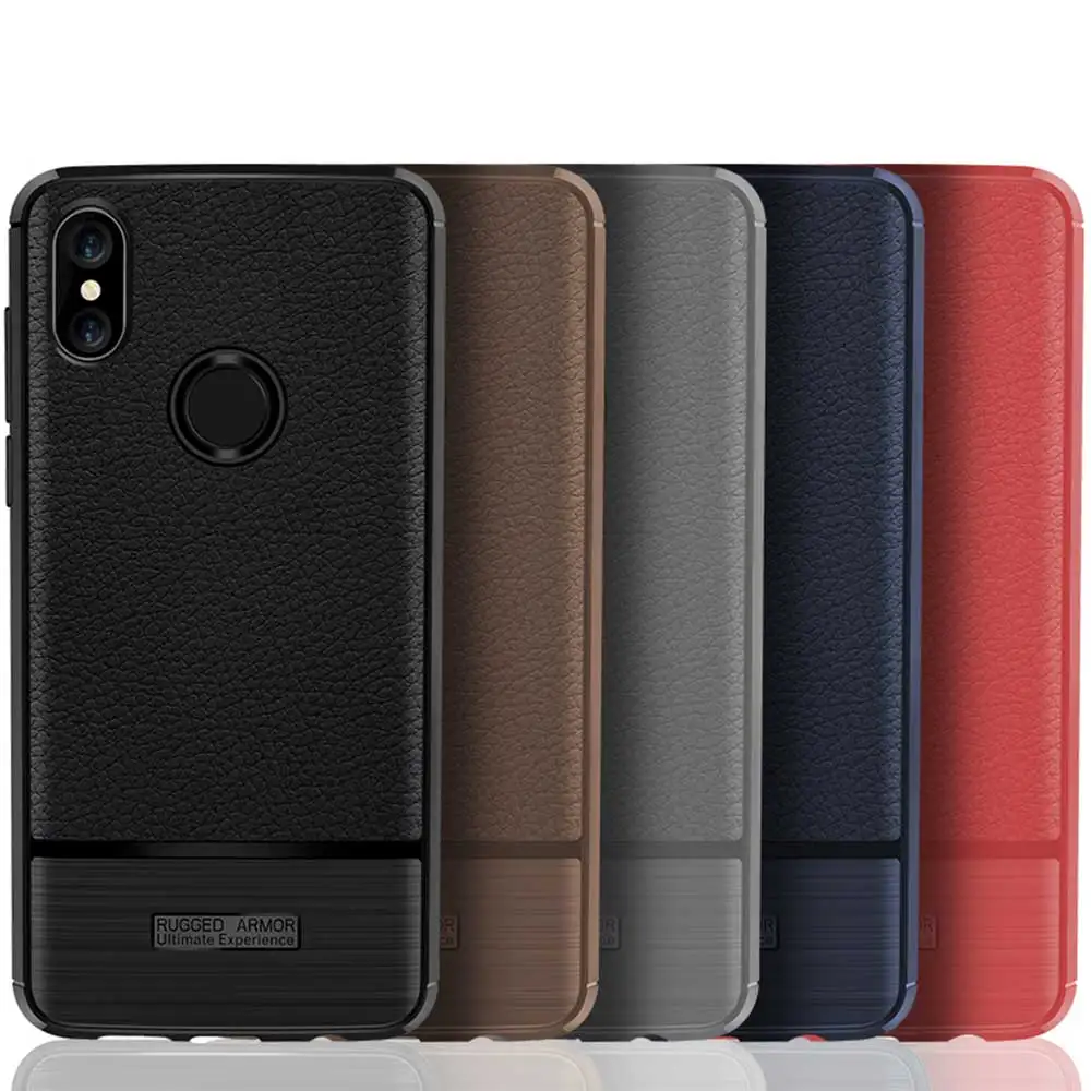 NEWELLYA High Quality Case For Xiaomi mi 6X mi6X Armor Silicon Back Covers Mobile Phone Bags Cases 6 X Cover |