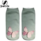 SLMVIAN женские носки Harajuku стиль печати 3D Повседневные носки унисекс низкие носки до щиколотки