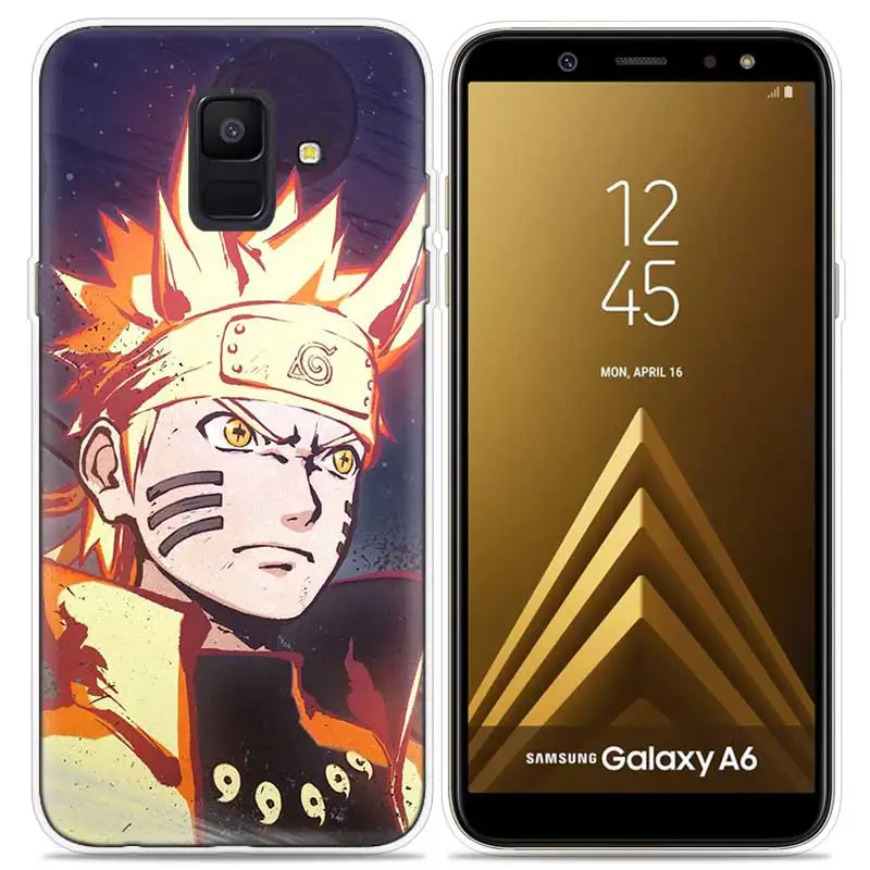 07 Героя аниме «Наруто Аниме темные мультфильм чехол для samsung Galaxy Note 8 9 J4 J6 J8 A6 A8 A7 A9 Star Lite S8 S9 плюс чехол Coque чехол - Цвет: 07