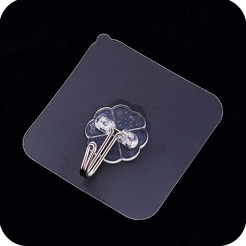 8 шт. прозрачная настенная вешалка на 10 кг|hanger hooks kitchen|wall hook stickring hanger |