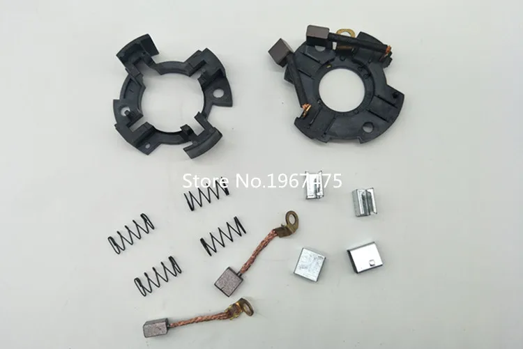 Стартер двигателя мотоцикла угольные щетки подходит для Suzuki DF200 DR200 1996-2009 стартер двигателя мотоцикла