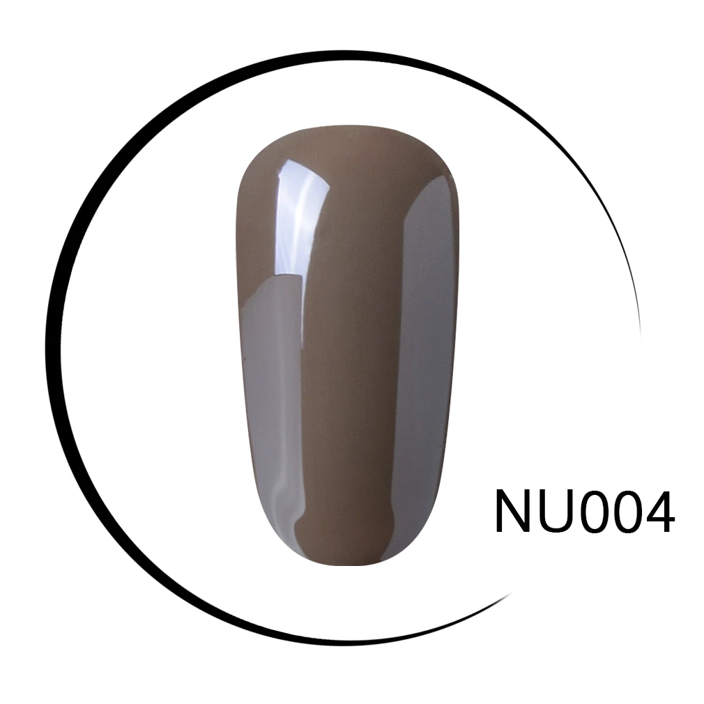 NU004 Elite99 Гель-лак замачиваемый УФ светодиодный Гель-лак для ногтей Базовое покрытие 10 мл розовый оранжевый светодиодный лак для ногтей УФ-отверждение Гель-лак - Цвет: NU004