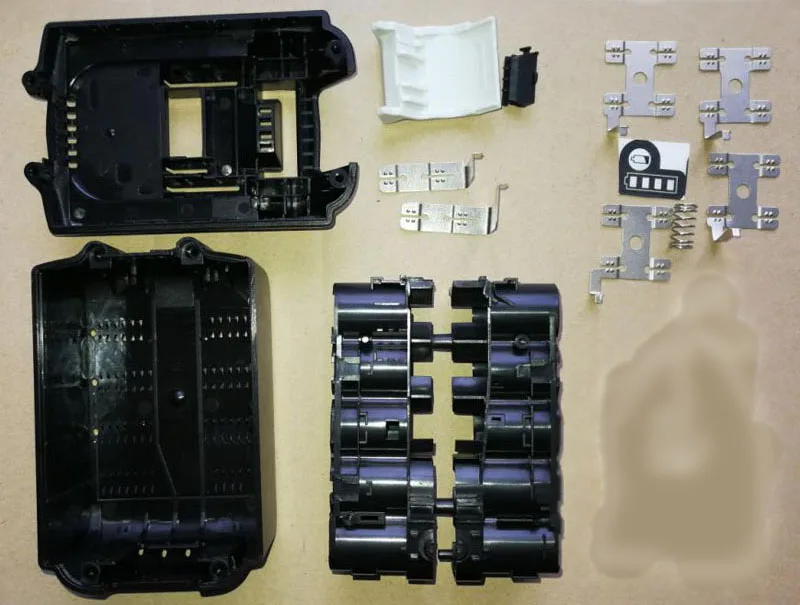 BOX BL1830 пластиковый чехол для батареи PCB Защитная плата для зарядки коробка этикетка для MAKITA 18 в BL1850 3Ah 5Ah светодиодный индикатор литий-ионной батареи - Цвет: BOX