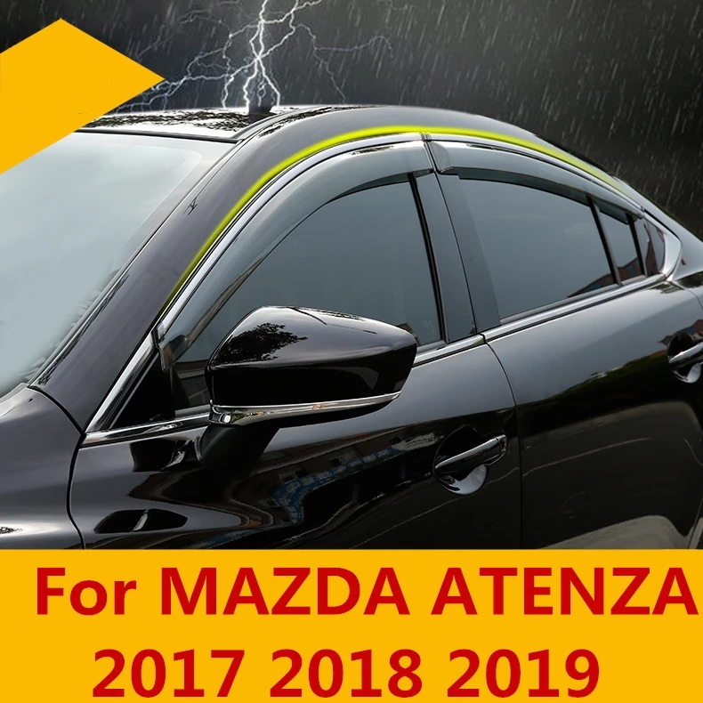 Козырек от солнца и дождя для mazda 6 2017 2018 2019 | Автомобили мотоциклы