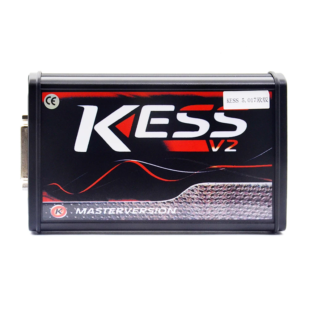 Новейший онлайн V2.47 EU красный Kess V5.017 OBD2 менеджер Тюнинг Комплект KTAG V7.020 4 светодиодный Kess V2 5,017 ECU программист неограниченный