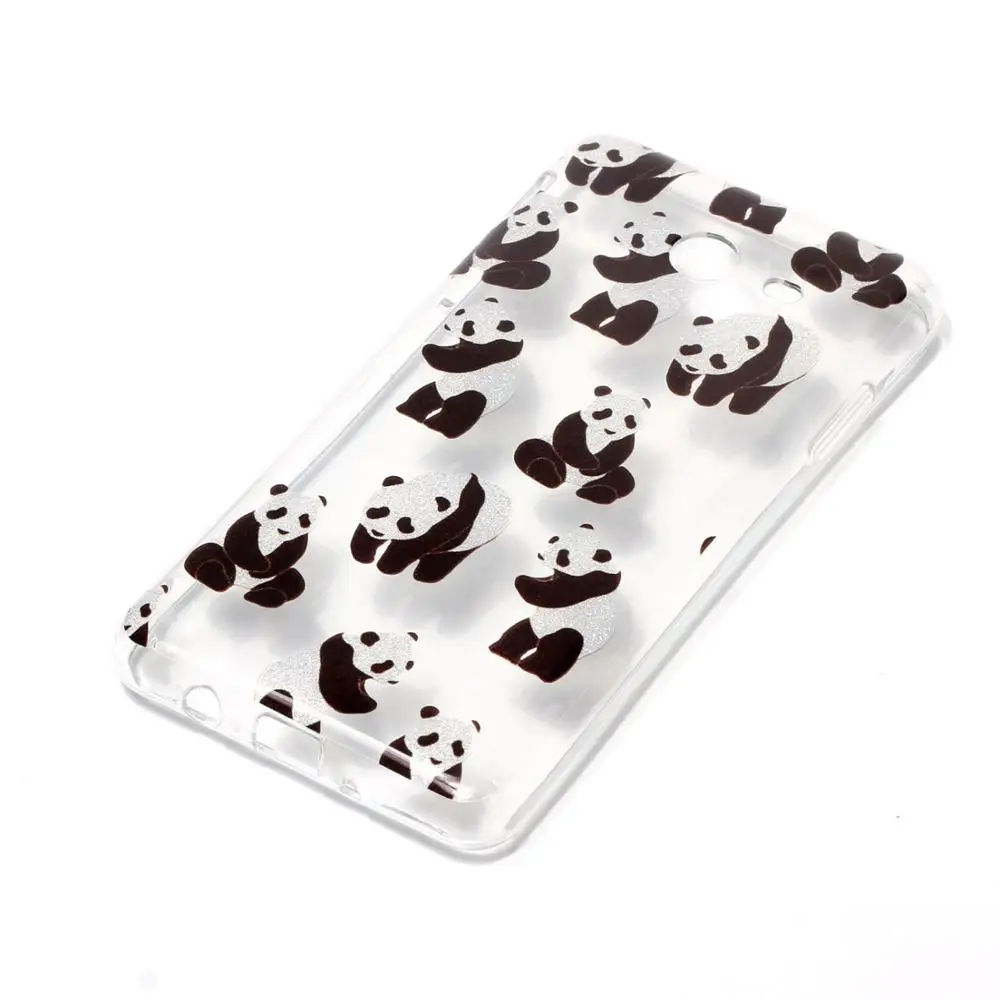 Ultra Thin TPU Silicone Soft Phone Cell Case Cover For Samsung Sumsang Samsug Galaxy J3 2017 J320 Flower Panda Sex Girl |
