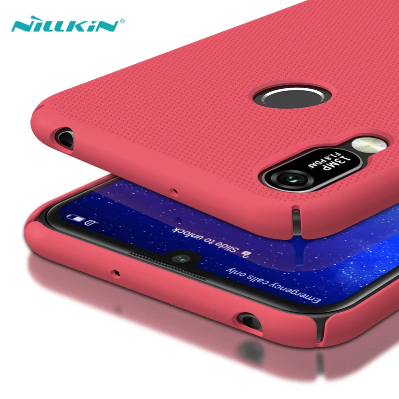 

Huawei Y6 2019 Case With Gift NILLKIN Super Frosted Shield PC Plastic Hard Phone Cases For Huawei Y6 2019 Fundas Back Covers