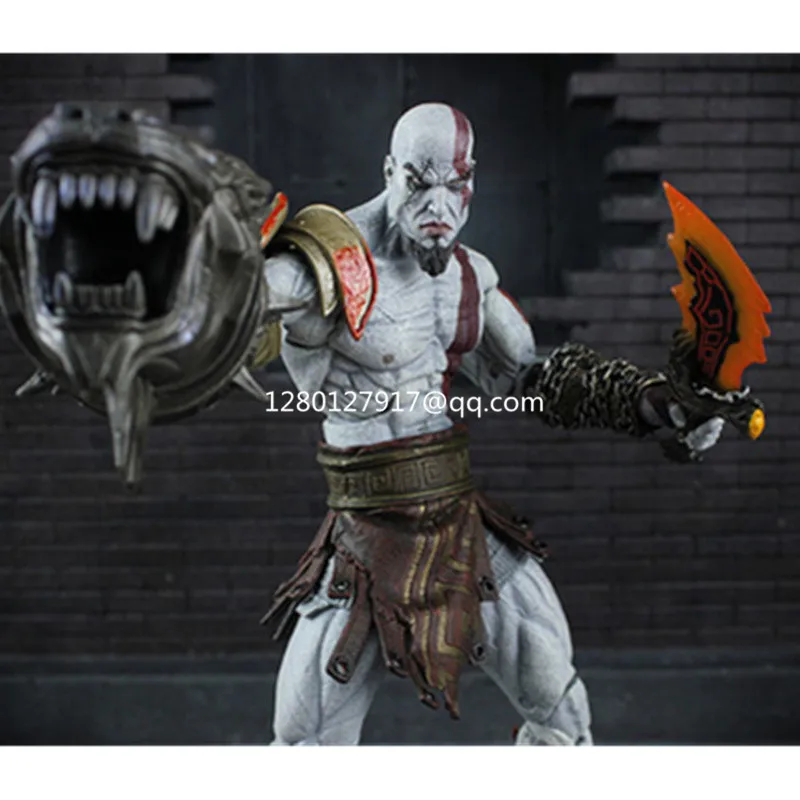 7 дюймов NECA God Of War 3 призрак Спарты Кратос ПВХ фигурка Коллекционная модель