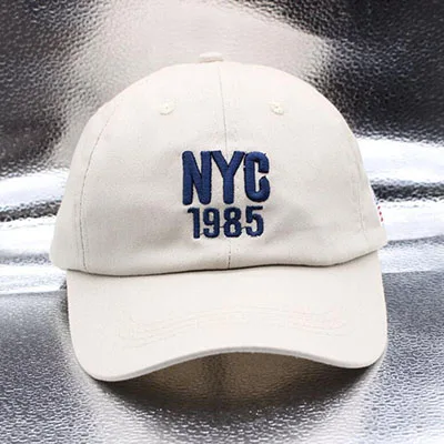 SUOGRY, высокое качество, хлопок, NYC 1985, бейсболка, Gorra Trucker, шапки для гольфа, для мужчин, женщин, кепки s, для мужчин, США, шапки, американский флаг, Snapback - Цвет: beige