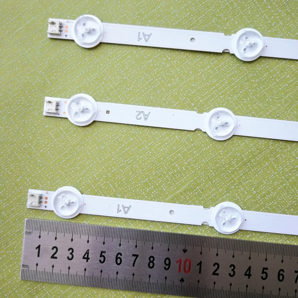 Светодиодный ТВ полосы для lg 32LN575s подсветка 32 ROW2.1 Rev0.9 6916L-1295A 6916L-1296A 2 A1(7 светодиодный Ss)+ 1 A2(8 светодиодный S
