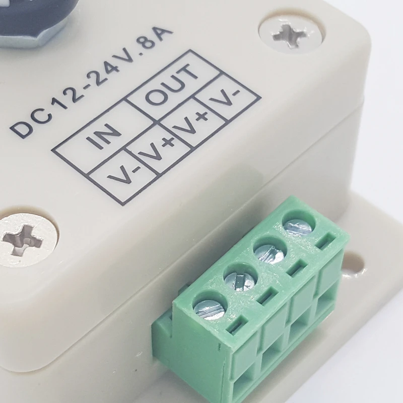 2021 Новое поступление 12V 24V светодиодный диммер переключатель 8A Напряжение