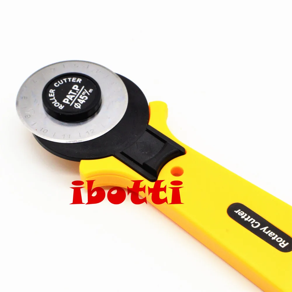 

2017 New Quilting Rotary Cutter 45mm Fabric Paper Circular Cut Blade Patchwork Leather Tools Craft free shipping