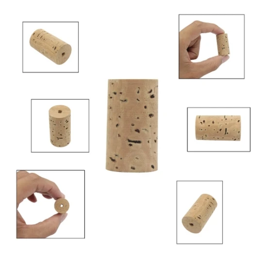 

50 Pcs Flute Repair Parts Replacement Flute Head Joint Cork