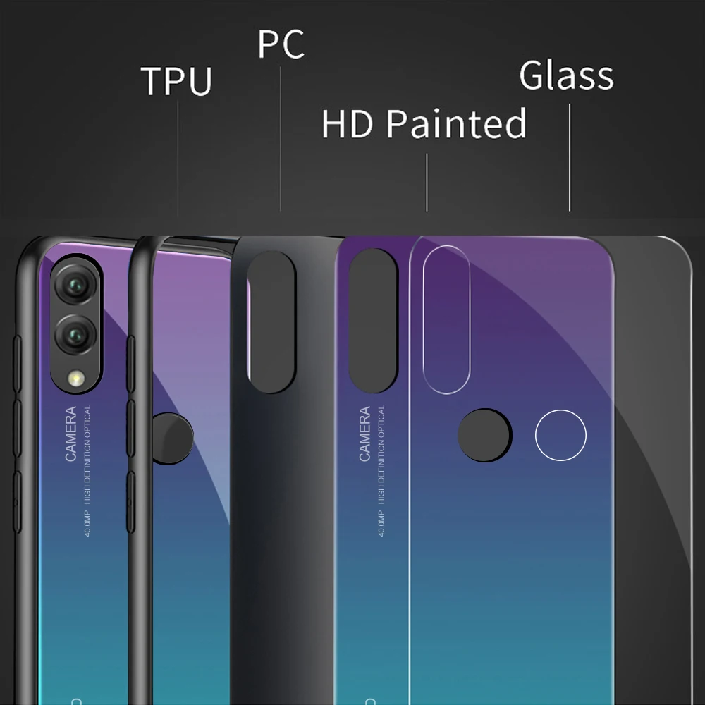 Чехол на заднюю панель для Huawei Mate 20 pro honor 8x стеклянный чехол mate20 20lite 20pro 20x lite20 pro20 x20