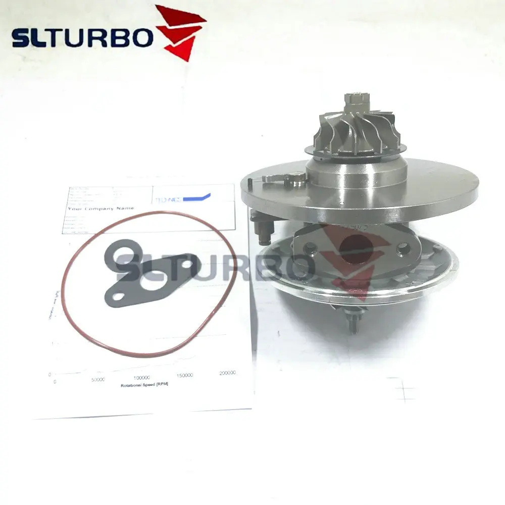 Garrett turbine core repair kits chra 758870 766259 NEW Turbo cartridge for Toyota Corolla 1.4 D-4D 66Kw 90HP 1ND - 17201-0N010 |