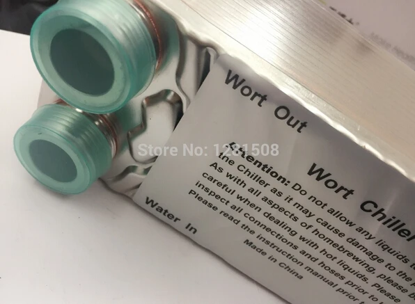 Новый охладитель сусла с 30 пластинами из нержавеющей стали 304 домашний